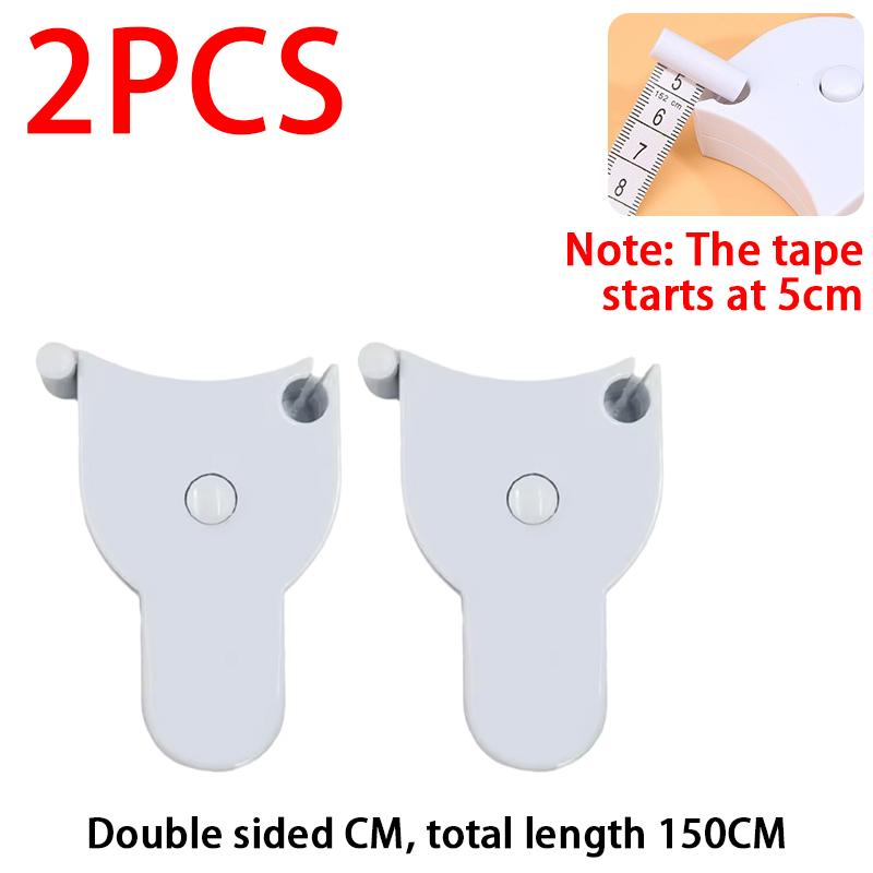 Portable Measuring Tape Mini Ruler Retractable Metric Tape in Inches Measuring Film for Body Soft Measuring Tape