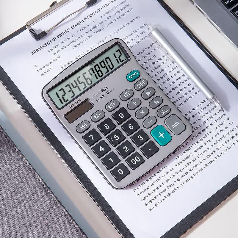 Deli 1837 Desktop Calculator