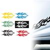 Adesivi Auto Fai da Te Riflettenti Fiamma Decorazione Auto Fuoco Adesivo Specchietto Auto