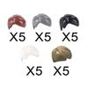 MOC City Building Blocks Procurement Products Body Character Accessories Colorful Hair Mini Bricks Compatible Toys Gift K075 DIY