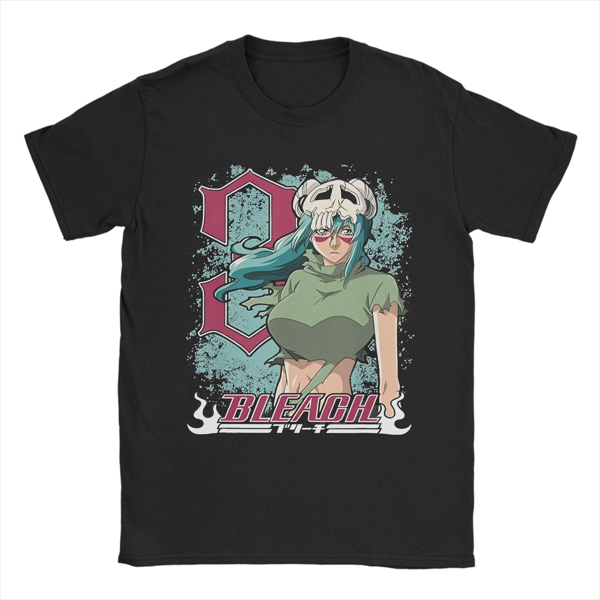 

Bleached Manga Kurosaki Outfit Unisex T Shirt 100% Cotton Tee Printed Tops T-shirt 5XL різнокольоровий