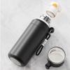 Water Bottle Outdoor Stainless Steel Water Cup Double Layer Vacuum Large Capacity Thermal Insulation Pot Men's Travel Mountaineering Portable Thermos