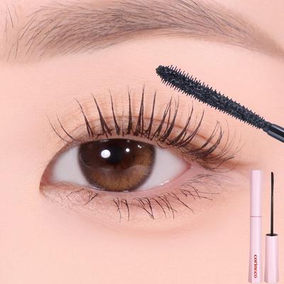 Coringco Makkara Skinny Mascara / Wasserfestes Volumen, lang und schwungvoll, Nr. 01 Deep Black, 1 Stk.