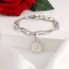 3PCS Fashion Thick Chain Link Bracelets for Women Vintage Snake Chain Gold Color Silver Color Bangles Bracelets Set Punk Jewelry