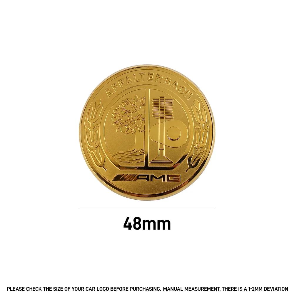 Hot Car Sticker 1pc 3D AMG Badge Engine Car Start Stop Button Cover Emblem Sticker for Benz GLA CLA GLE W176 W246 W166 C117 X156