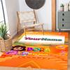 Dora Explorer Customizable Name Floor Mat Design for Playrooms Study room Dormitory Game Room Anti-slip Rug Office home decor