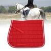 Saddle Pad Soft Breathable All Purpose Double Rope Saddle Pad with Hand Strap and Girth for Horses