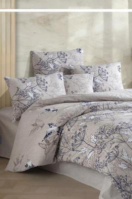 Demet Ranforce Duvet Cover Set, Duvet Cover 200x220, Sheet 240x260, Double Size, King Size