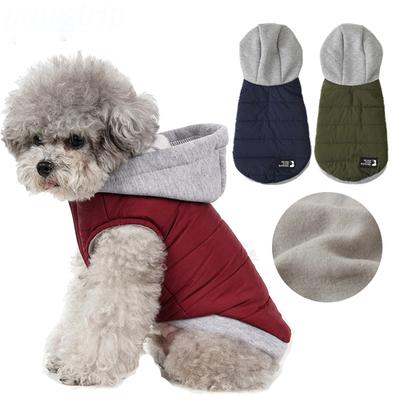 Autunno Inverno Caldo Vestiti per Cani Cappotto per Cani Impermeabile Giacca per Cani di Piccola Taglia Media Vestiti per Cuccioli Gilet Chihuahua Yorkies Abbigliamento per Animali Domestici