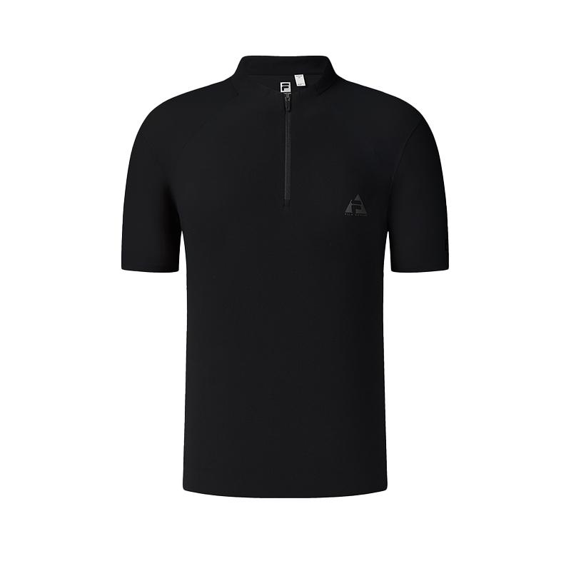 Fila Explorer FW25 Outdoor Series Athletics Solid Color Casual Comfortable Short Sleeve T-Shirt Men Tops A11M537104F-BK