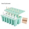 Silicone Ice Cube & Popsicle Mold with Lid