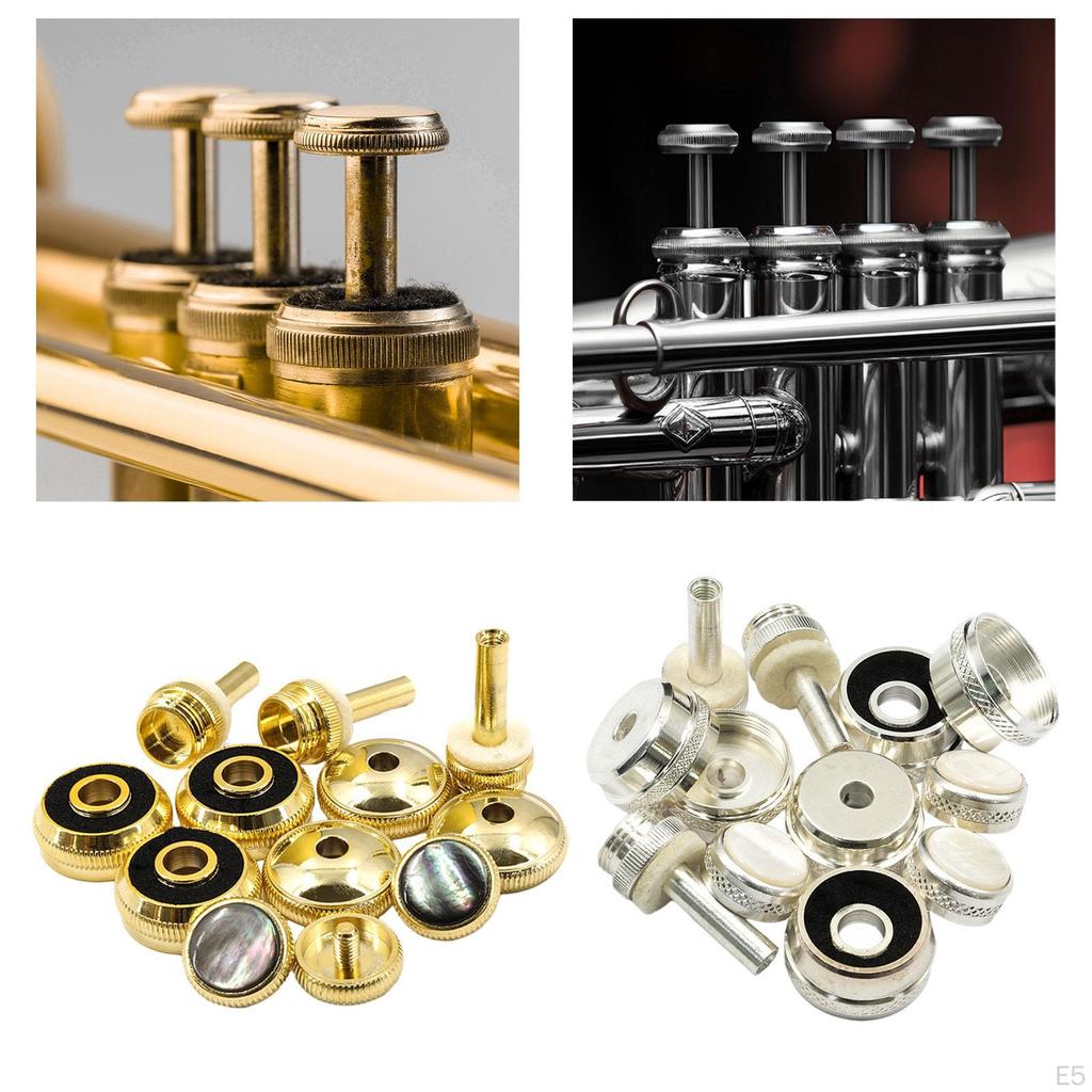 Accesoriu trompeta Portabil Instalare usoara Accesorii pentru instrumente muzicale Butoane de reparare