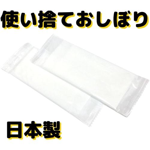 Disposable Paper Hand Towels, Commercial Use, Made In Japan, 500 Individually Wrapped, Flat, White, Plain, Webtet