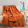 Retro Singer Silhouette Blanket for All Seasons Blanket Lunch Break Throw Gift
