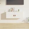 VidaXL Wall Cabinet White 80x30x30 Cm Solid Pine Wood 818377