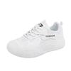 Spring New Breathable Little White Shoes Female Students Through the Net Versatile Leisure Sports Board Shoes