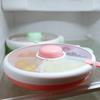 Moisture Proof Snack Spinner Portable Sealed Fruit Tray Divided Snack Box  Kids Snack