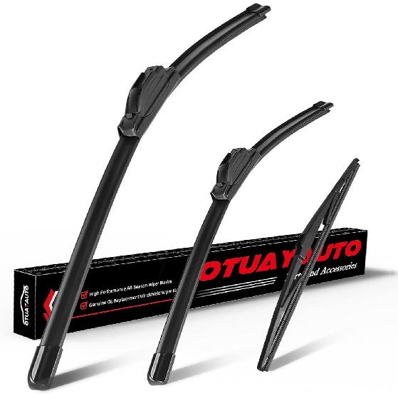 OTUAYAUTO 22"+22" Windshield Wiper Blades Replacement for Chevrolet Silverado 1500 2500 3500 1999-2006 2019-2024 Front Window Wiper Fit Factory