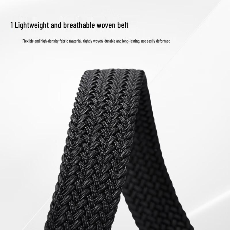 Мужской плетеный ремень Samsonite с пряжкой-булавкой 115cm