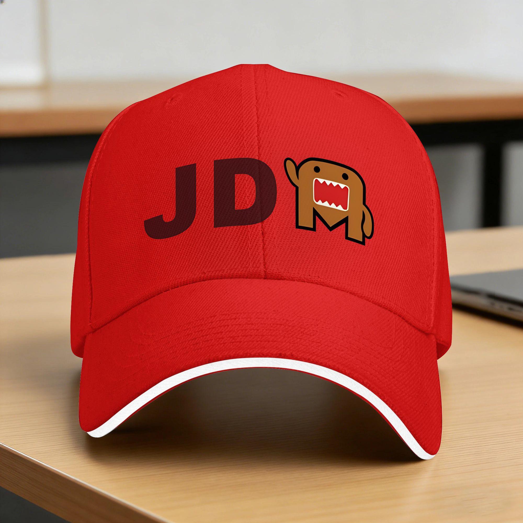 YIRAN Dayang hat Jdm Domo Monster Casual Baseballpet Outdoor Sport Hip Hop Petten Lente Zonbescherming Unisex-Tieners Mode Baseballpetten One Size