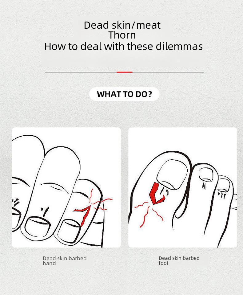 Ukrainisch-Russische Mattierte Edelstahl-Nagelhautzange und Professionelle Spitzschere