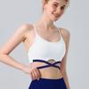 Foreign Trade Cross-Border Fashion Sports Bra with Chest Pad Bubble Wrap Fitness Quick-Drying Intimates Beautiful Vest Yoga Clothes Suit Women