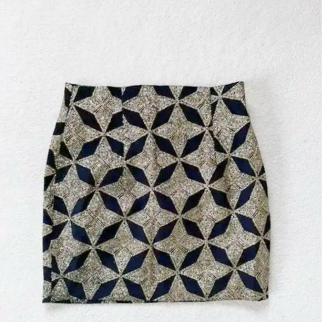 

[USED] Y2K K-POP idol glitter mini skirt Korean fashion