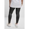 Legging Femme - Urban Classics - Imitation Cuir - Grandes Tailles - Noir - Confortable Et Tendance