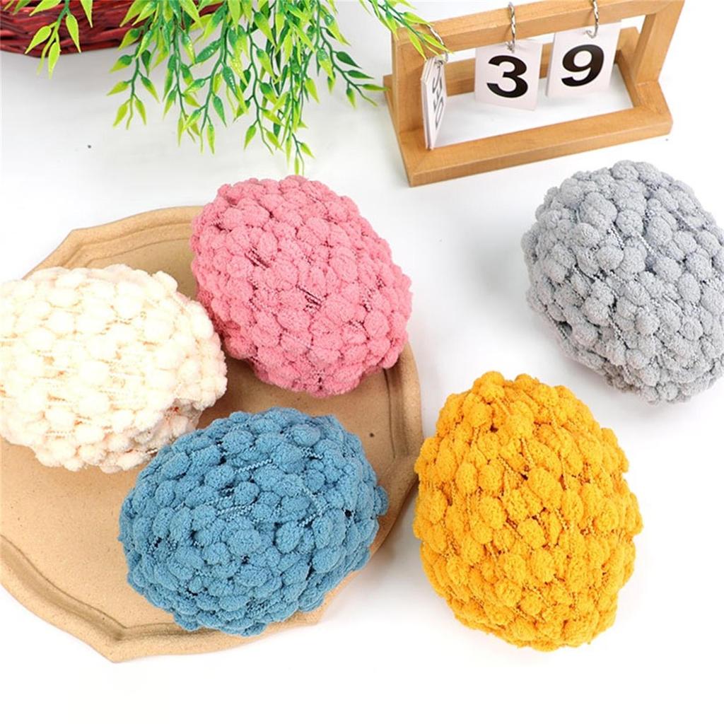 Filato per Uncinetto Morbido Filato Delizioso Filato Colorato per Lavoro a Maglia Filato per Tessitura per Maglia Sciarpa Maglione Artigianato all'Uncinetto 100g/Rotolo