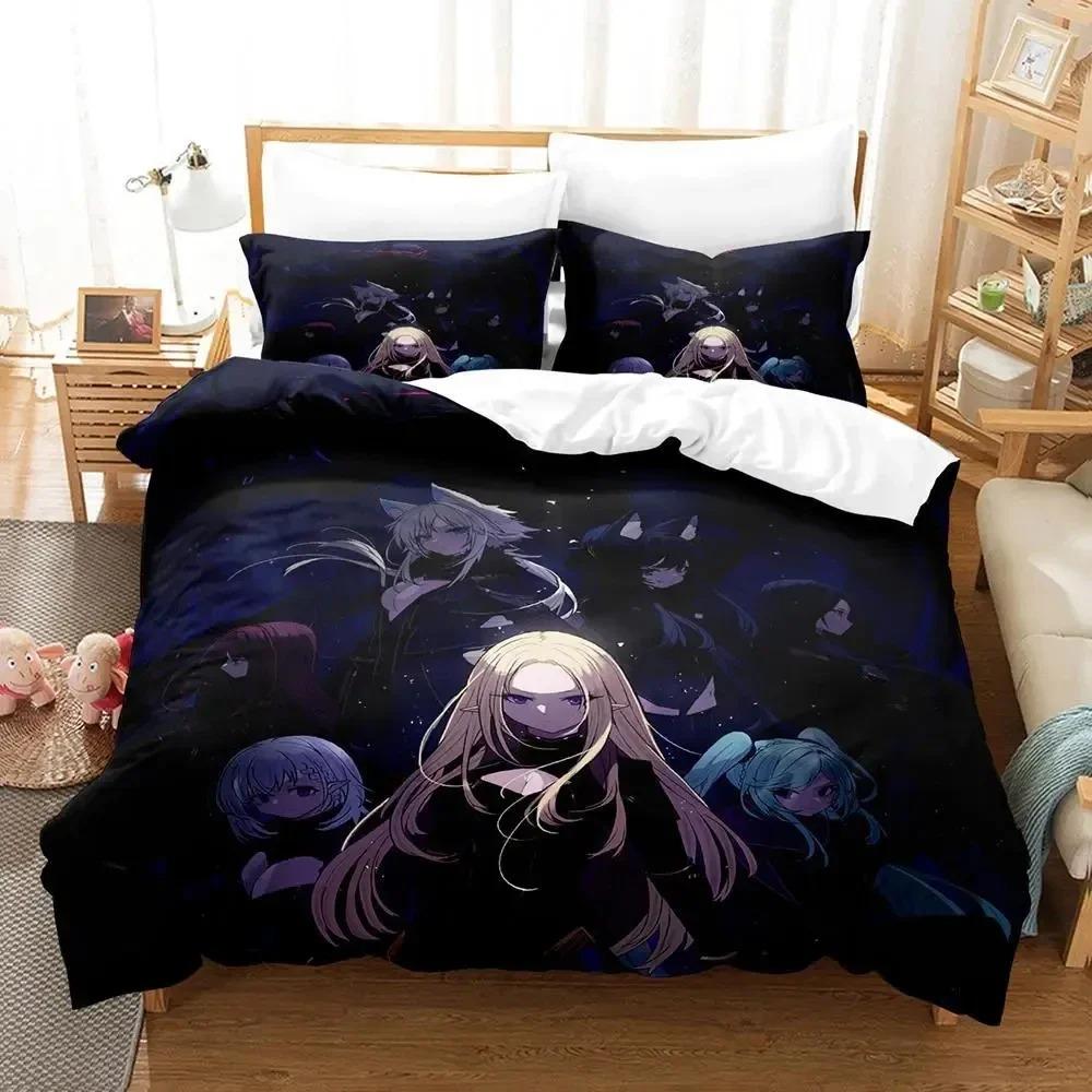 

Elegant Stylish king Queen Anime Eminence in Shadow Bed Size Boys Adult Quilt Comforter Comforter (quilt)-EU Single(135*200cm)3pcs