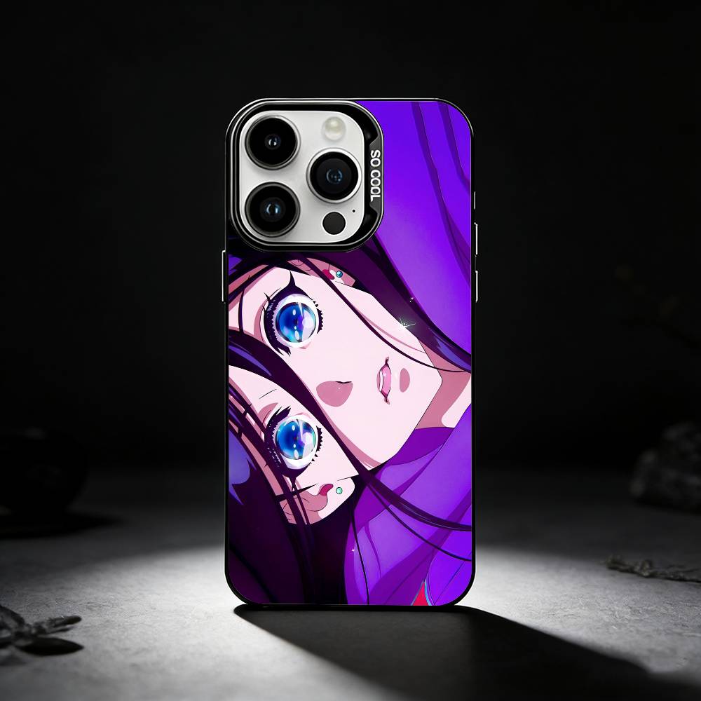 Anime Z-Zenshu Phone Case For iPhone 17,16,15,14,13,12,11 Plus,Pro Max,XS,Colored silver phone case