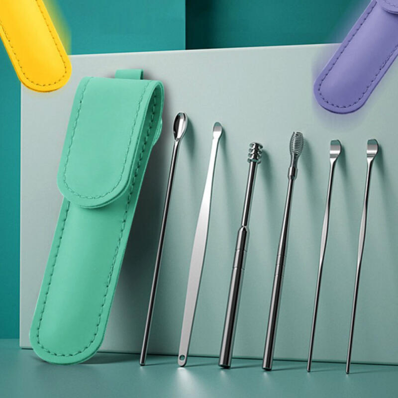Spring Earpick, Earpick, Earpick 6-piece set