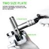 Heavy Duty Motorcycle Brake Caliper Spreader Tool For Most Vehicle Brake Discs Compression Tool Silver