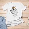 Scottish Terrier Dog Wearing Crown Unisex T-shirt