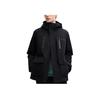 FILA Heritage Series Fashion Casual Water-Resistant Comfortable Warm Cotton Jacket Men jackets Black F11M518903F-BK