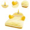 Pet Dog Sofa Bed Winter Warm Cat Couch with Removable Washable Cover Anti-slip Bottom Kitten Sleeping Bed Pet Supplies