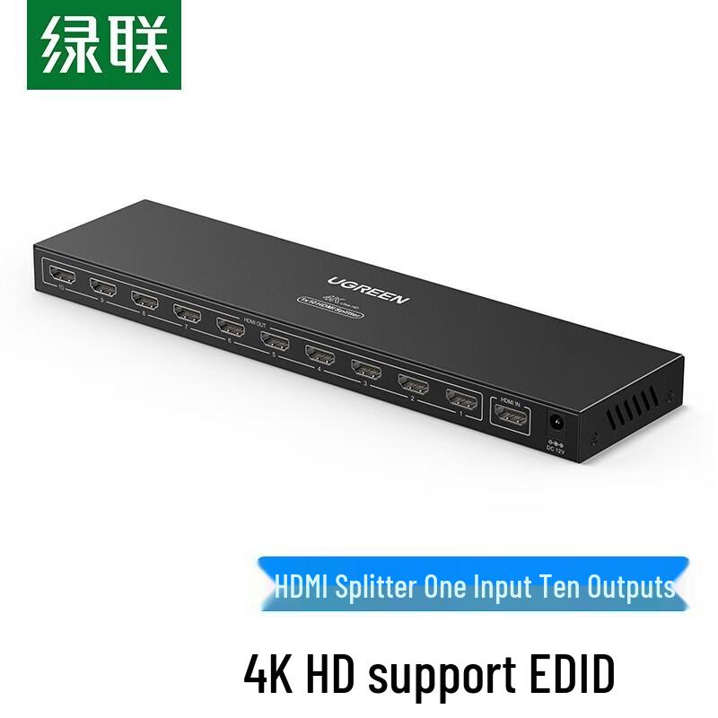 

UGREEN CM514 4K HDMI Splitter 1x10