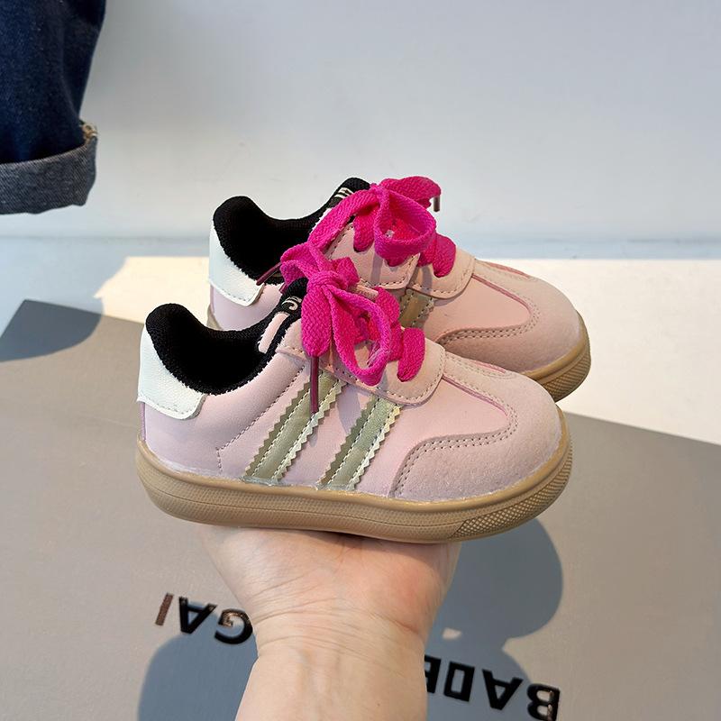 Baby boy spring and autumn children 0-1-2 years old girls German training soft sole girls casual non-slip board shoes fashion