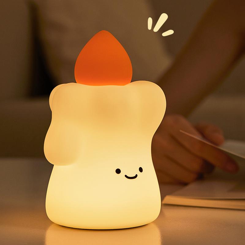 Cloud Silicone Rechargeable Night Light - Creative Bedside & Desk Atmosphere Lamp Y