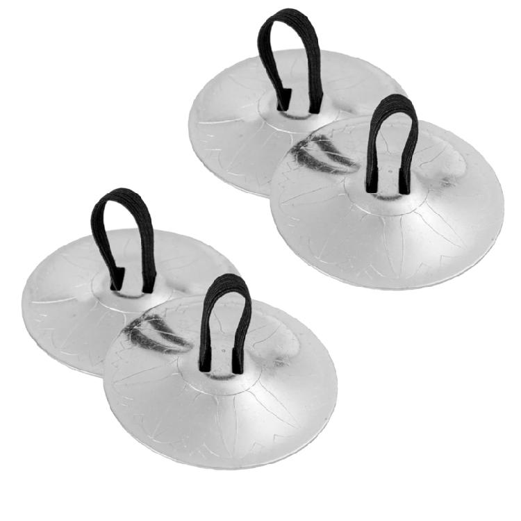 Metall Fingerbecken Kleine Bauchtanz Fingerbecken Rhythmusmacher Musikinstrument Teller für Tanzliebhaber