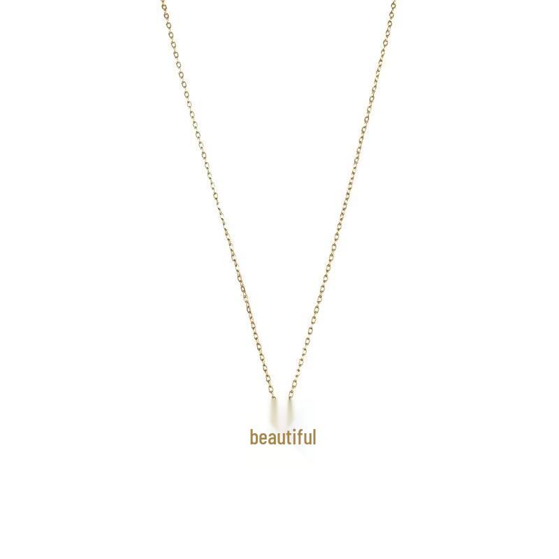 Golden Fish Scale Butterfly Necklace - Women’s 2025 Exquisite Summer Collarbone Chain, Light Luxury, High-End Design.