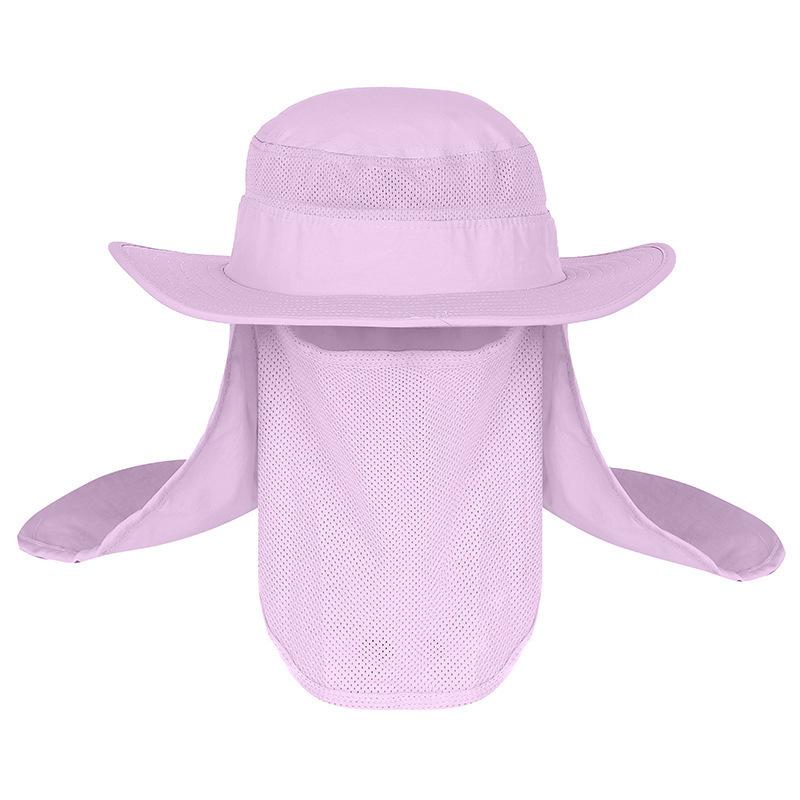 Hat Outdoor Bucket Hat Women's Summer Visor Hat Mountaineering Fishing Hat Men's Degree UV Protection Sun Protection Hat