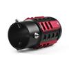 65mm Einlass Aluminium Auto Heck Auspuffrohr Dekorative Endrohr Schalldämpfer Spitze Abdeckung Zierleiste