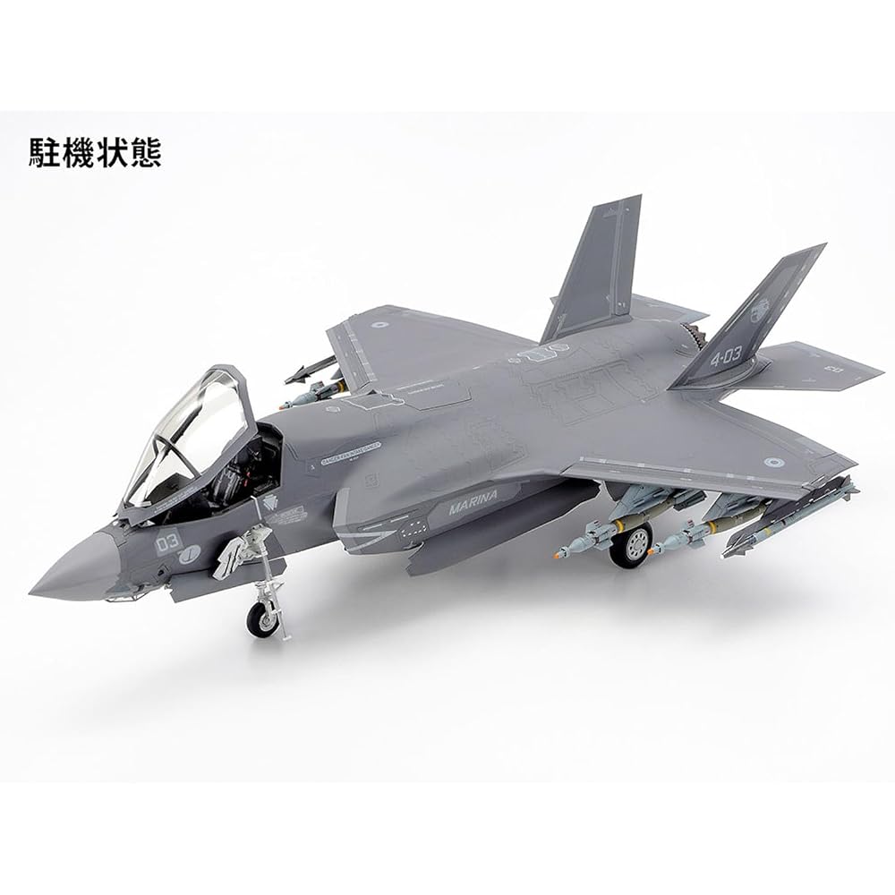 Tamiya (TAMIYA) 1/48 Masterpiece Series No.125 Lockheed Martin F-35B Lightning II Plastic Model 6...