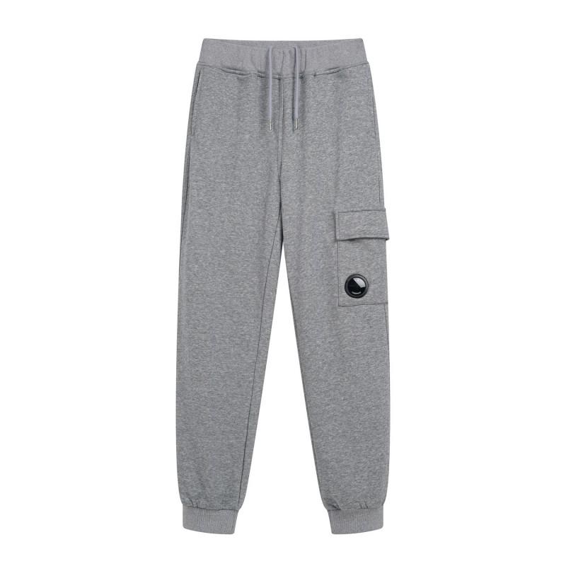 Mens Casual Tracksuit Set Solid Color Crew Neck Pullover Sweatshirt Pants Loose Fit Youth Streetwear