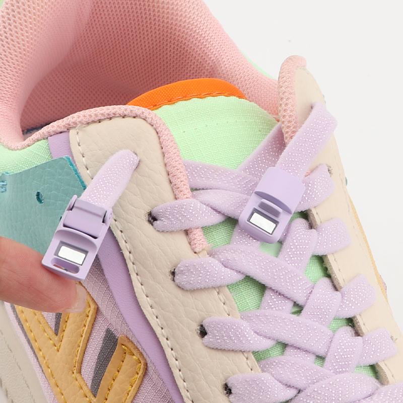 No Tie Shoelaces Magnetic Shoe Laces Clip Without Ties Shoelace Flat Elastic Laces for Sneakers Rubber Laces Stretch Shoestrings