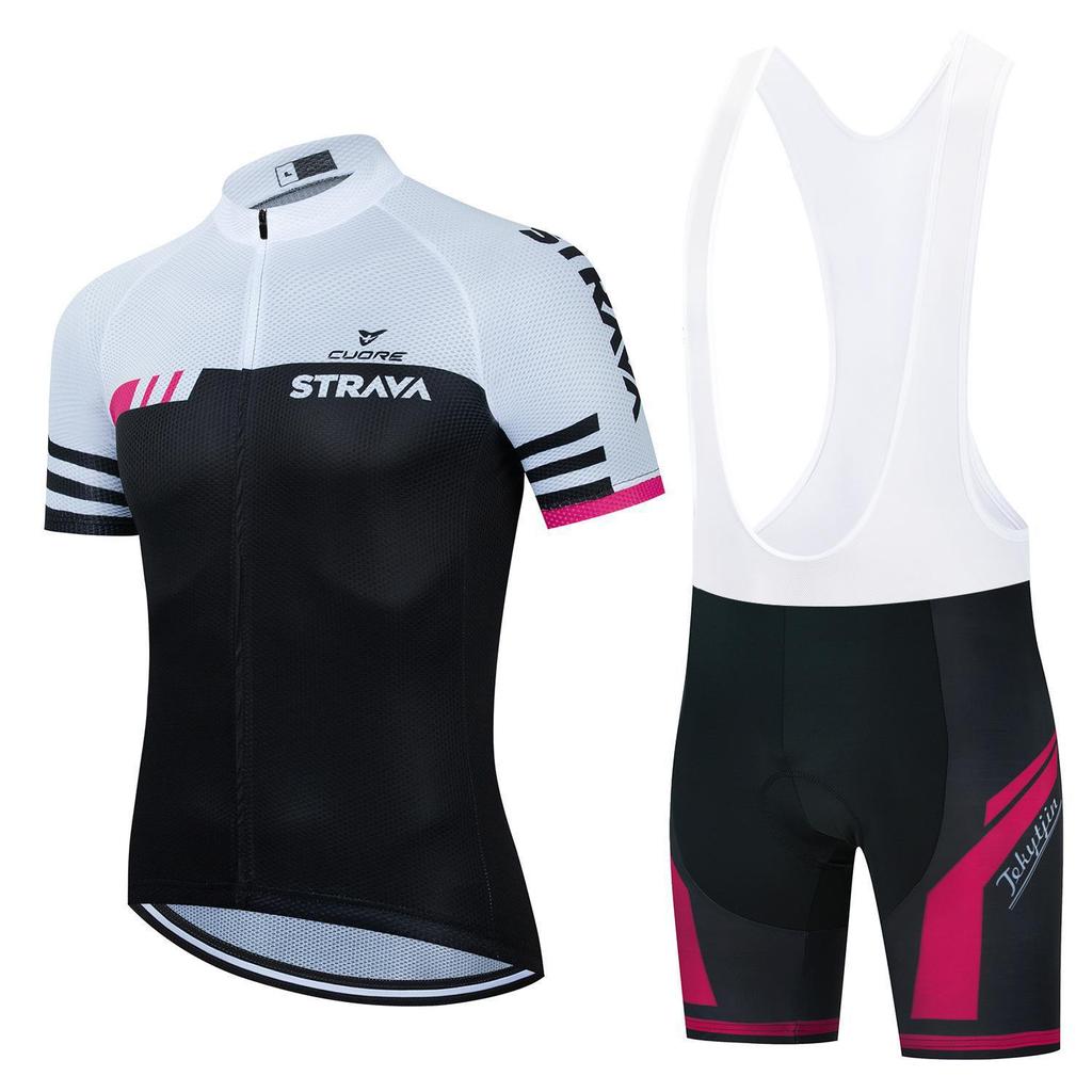 2026 Summer Suit Breathable Cycling Suit Cycling Suit Short-sleeved Suit Men's and Women's Quick-drying Breathable Cycling Suit Overalls