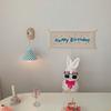 1pc 55x22cm Children's Room Birthday Party Background Decoration Baby Happy Birthday Flag and Props for Children To Take Photos