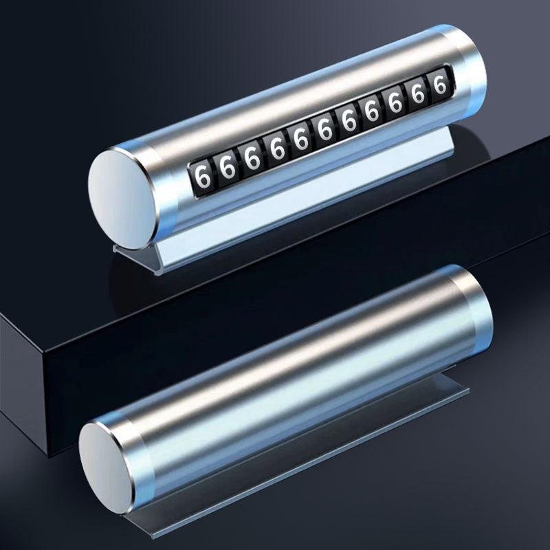 Car Temporary Parking Phone Number Plate Decoration