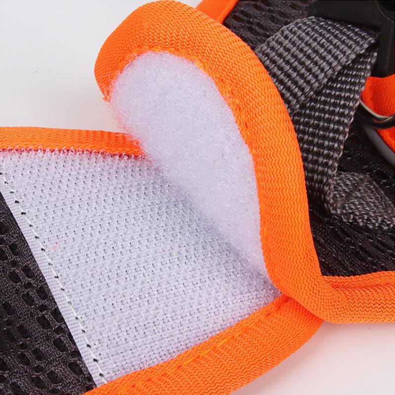 Hundegeschirr-Leine-Set für kleine Hunde, verstellbares Welpen-Katzengeschirr, Weste, französische Bulldogge, Chihuahua, Mops, Outdoor-Walking-Leine